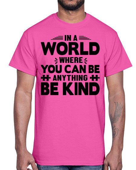 In a world Style 48#- autism- Cotton Tee