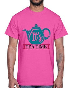 Its Tea Time 1240#- tea- Cotton Tee
