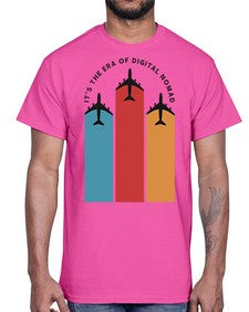 Its the Era of Digital Nomad 10#- internet- Cotton Tee