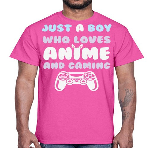 Just A Boy Who Loves 261#- anime- Cotton Tee