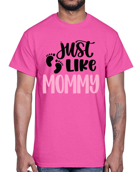 Just Like Mommy Style 358#- baby- Cotton Tee