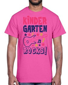 Kindergarten Rocks 433#- kindergarten- Cotton Tee