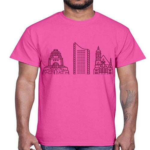 Leipzig 1127#- cities- Cotton Tee