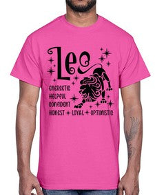 Leo 278#- leo- Cotton Tee