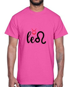 Leo 284#- leo- Cotton Tee