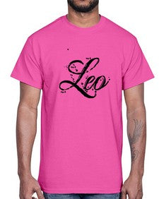Leo 287#- leo- Cotton Tee