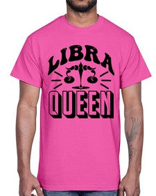 Libra queen 329#- libra- Cotton Tee