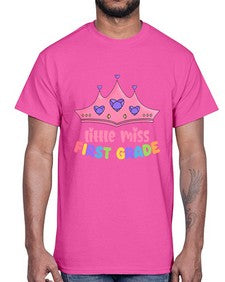 Little Miss first Grade 480#- first grade- Cotton Tee