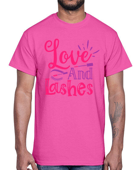 Love And Lashes Style 226#-makeup Cotton Tee