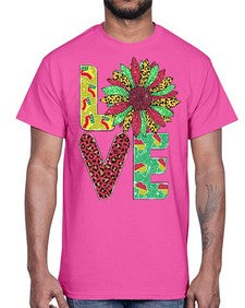 Love Juneteenth Day Fist Sunflower Png 7#- black juneteenth- Cotton Tee