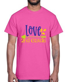 Lovesecond Grade 529#- second grade- Cotton Tee