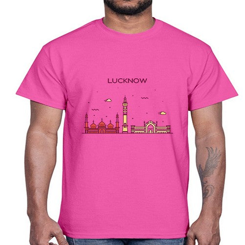 Lucknow 1186#- cities- Cotton Tee
