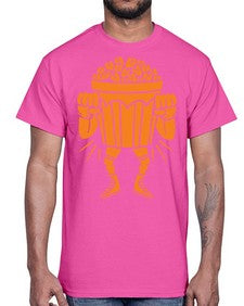 Mad popcorn 164#- cartoon food- Cotton Tee