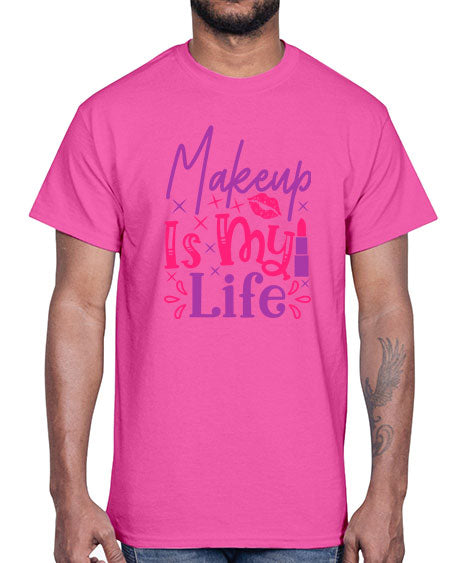 Makeup Is My Life Style 224#-makeup Cotton Tee