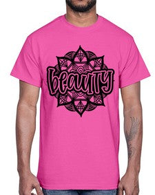 Mandala Beauty 757#- mandala- Cotton Tee