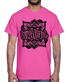 Mandala Wisdom 765#- mandala- Cotton Tee