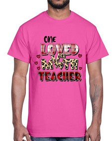 Math Teacher Cupids Favorite 530#- teacher- Cotton Tee
