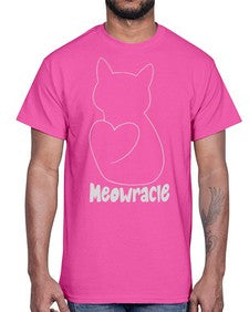 Meowracie- cats- Cotton Tee