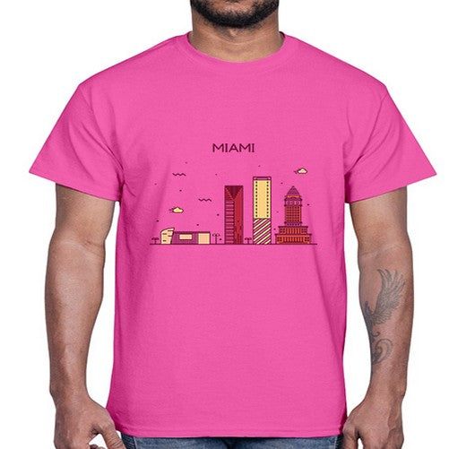 Miami 1285#- cities- Cotton Tee