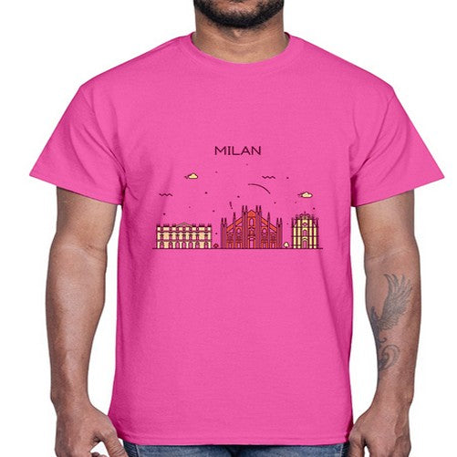 Milan 1297#- cities- Cotton Tee