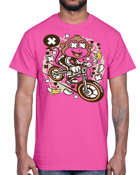 Monkey Downhill- monkey- Cotton Tee