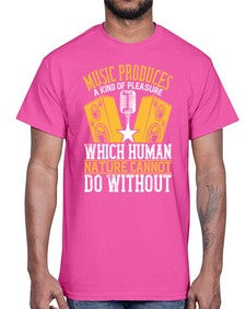 Music produces a kind of pleasure which human nature cannot do without 36#- dance2- Cotton Tee