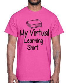 My Virtual Learning Shirt 554#- librarian- Cotton Tee