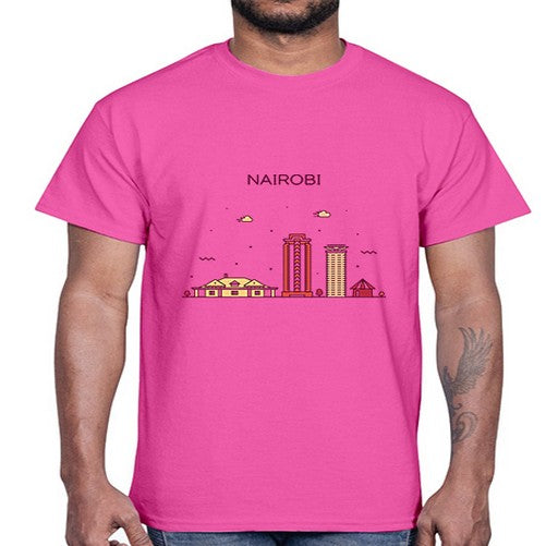 Nairobi 1404#- cities- Cotton Tee