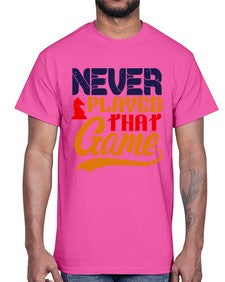Never played that game 141#- chess- Cotton Tee