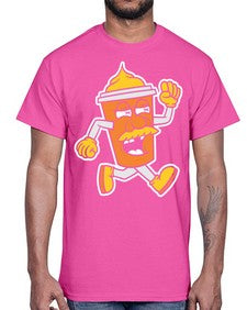 Never too old 197#- cartoon food- Cotton Tee