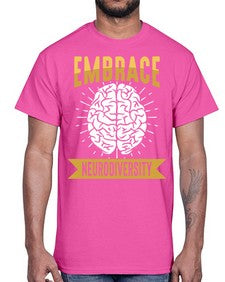NewEmbraceNeurodiversity 199#- alzheimers- Cotton Tee