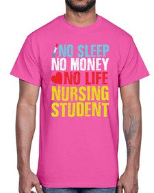 No Sleep Style 314#- nurse- Cotton Tee