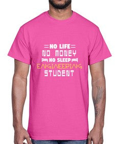 No life non money no sleep engineering student 19#- computer- Cotton Tee