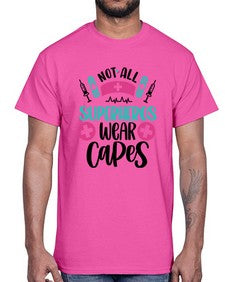 Not All Superheros Style Style 1138#- nurse- Cotton Tee