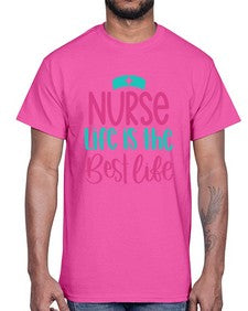 Nurse Life Is The Best Life Style Style 1171#- nurse- Cotton Tee