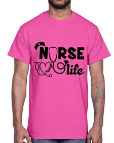 Nurse life 1166#- nurse- Cotton Tee