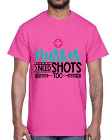 Nurses Need Shoot Too Style Style 1249#- nurse- Cotton Tee