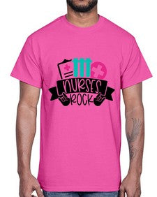 Nurses Rock Style Style 1253#- nurse- Cotton Tee