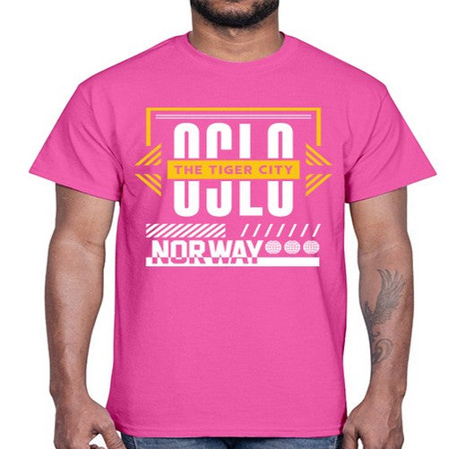 Oslo 1553#- cities- Cotton Tee