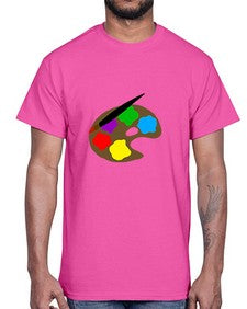 Paint Colors Artboard 173#- art pop art- Cotton Tee