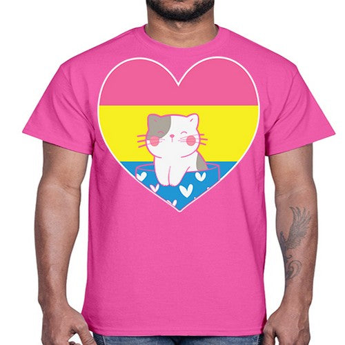 Pansexual Kawaii Cat Anime Art Anime 272#- anime- Cotton Tee