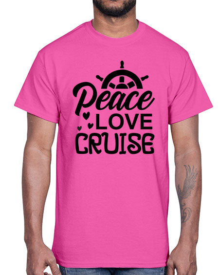 Peace love cruise 01#- summer- Cotton Tee