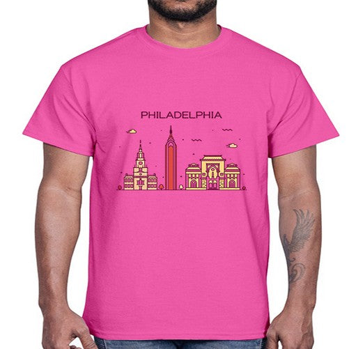 Philadelphia 1605#- cities- Cotton Tee