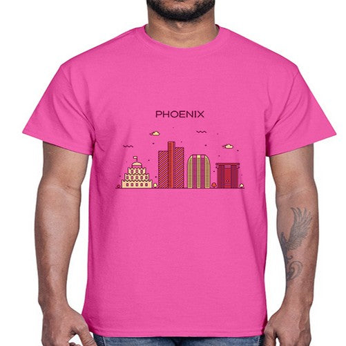 Phoenix 1614#- cities- Cotton Tee