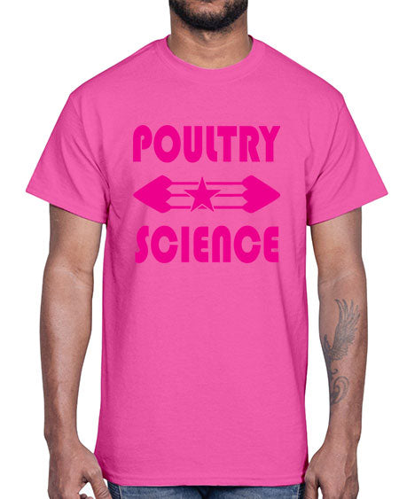PoultryScienceScience tshirt design PoultryScience Sciencetshirtdesign 158#- general science- Cotton Tee