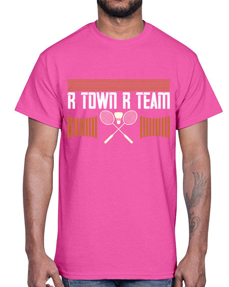 R town r team 1912#- badminton- Cotton Tee
