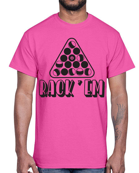 Rack em 558#- billards- Cotton Tee
