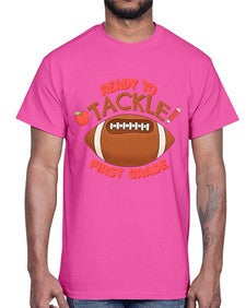 Ready to tackle first Grade 742#- first grade- Cotton Tee