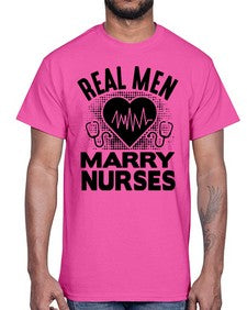 Real men Style 1349#- nurse- Cotton Tee