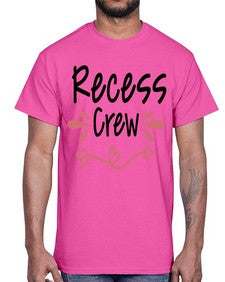 Recess Crew 748#- graduation- Cotton Tee